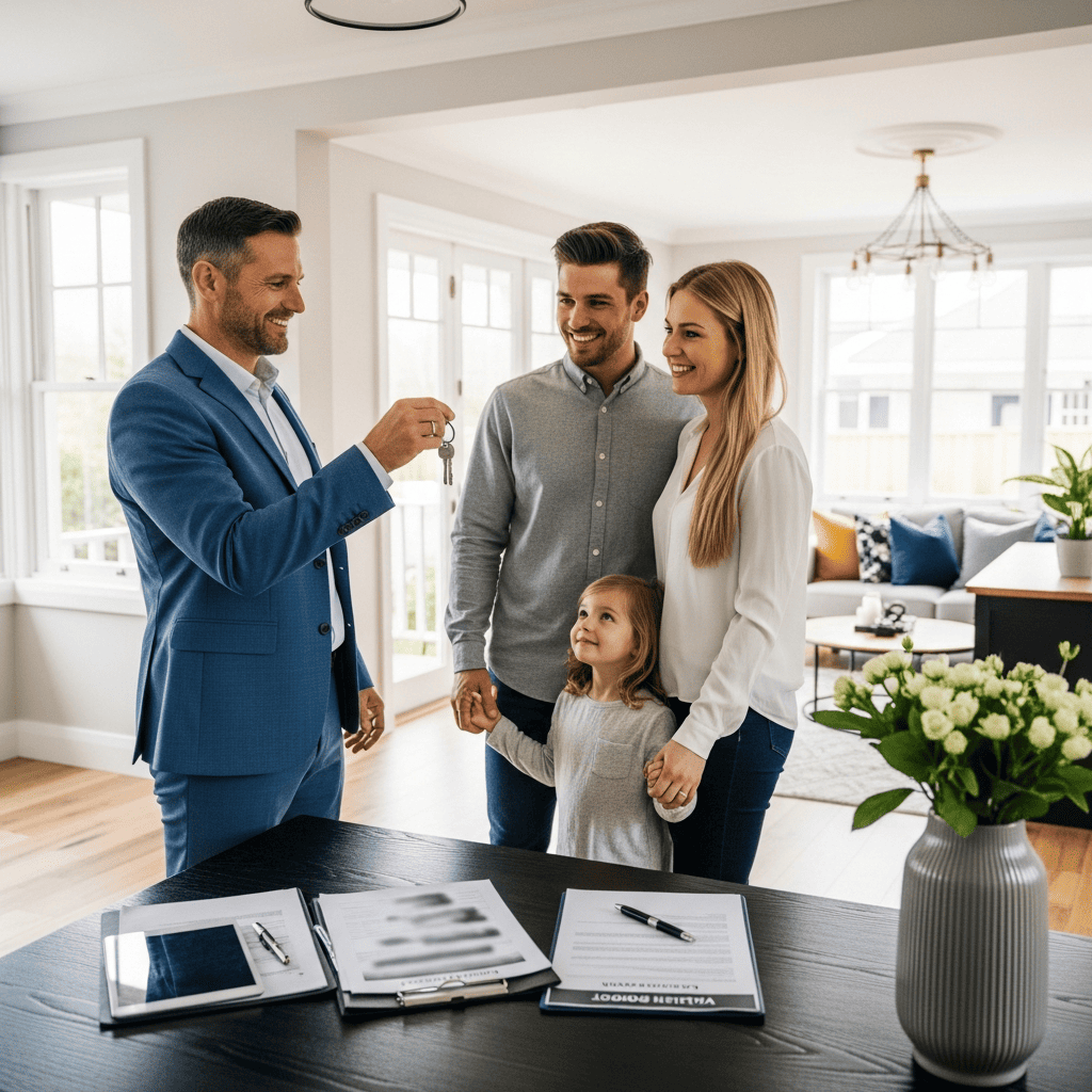 Resale property financing